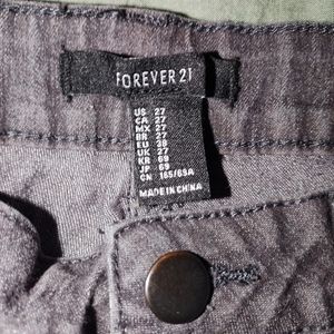Forever 21 black skinny jeans